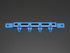 Cusco Power Brace Seat Rail Plus Floor Set (Req. to Trim Plastic Covers) 2017+ Honda Civic Type-R