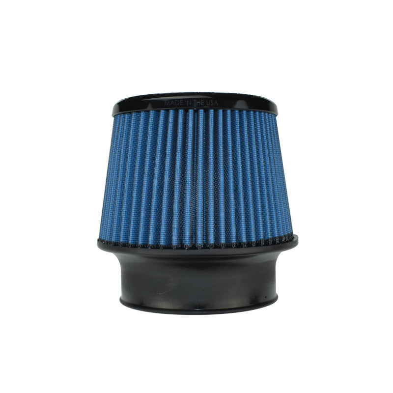 Injen Nanofiber SuperNano-Web Dry Air Filter - 4.50" Filter 6.75" Base / 5" Tall / 5" Top X-1018-BB