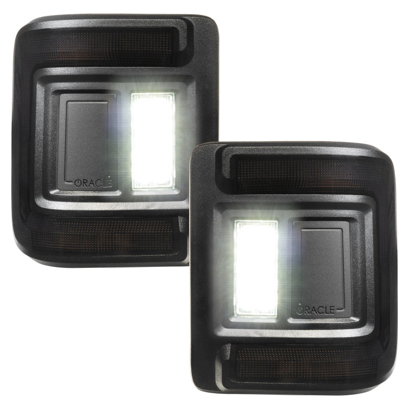 ORACLE Lighting Tinted LED Flush Mount Tail Light for 2018+ Jeep Wrangler Rubicon/Sport 5884-504-T