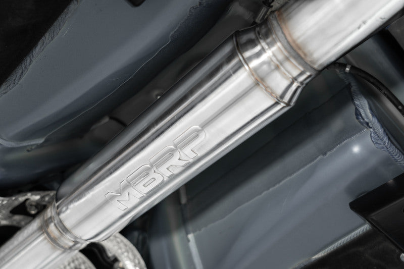 MBRP 3" Cat-Back Dual Split Rear, Quad Tips, Race Profile 2022+ Subaru WRX Race Profile S4808304