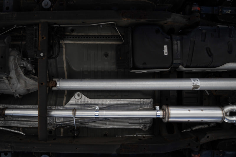 MBRP 3" Cat-Back 2.5" Dual Split Rear, 19-21 Chevy Silverado 1500 6.2L w/ Quad CF Tips S50053CF