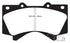 EBC 08+ Lexus LX570 5.7 Greenstuff Front Brake Pads