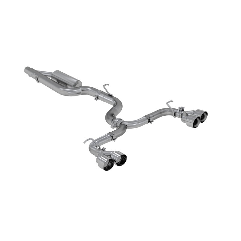 MBRP Single Exit Exhaust Pro Series 15-19 VW Golf R 3" Cat Back w/ Valve Delete S4603304