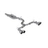 MBRP Single Exit Exhaust Pro Series 15-19 VW Golf R 3" Cat Back w/ Valve Delete S4603304