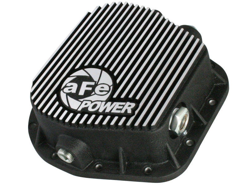 aFe Power Rear Differential Cover (Machined) 12 Bolt 9.75in 11-13 Ford F-150 EcoBoost V6 3.5L (TT)