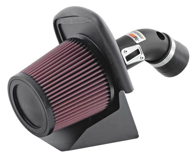 K&N 69 Series Short Ram Typhoon Cold Air Intake- High-flow for 07-09 Ford Focus L4-2.0L 69-3513TTK