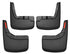 Husky Liners 19-23 Chevrolet Silverado 1500 (Excl. ZR2/TBoss) Front and Rear Mud Guards - Black