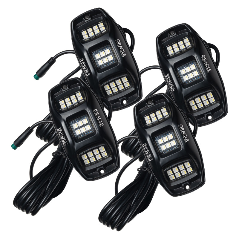 ORACLE Lighting ColorSHIFT RGB+W Underbody Wheel Well Rock Light Kit - 4 PCS 5895-339