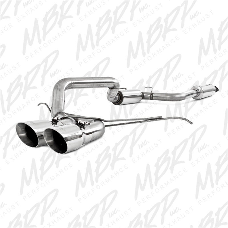 MBRP EcoBoost Dual Center Outlet 13-14 Ford Focus ST 2.0L E 3