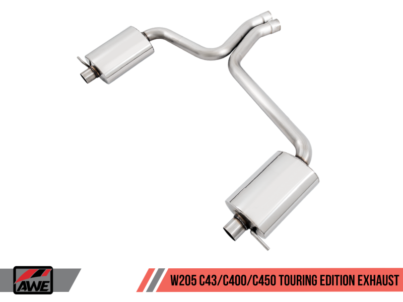 AWE Tuning Touring Edition Exhaust for Mercedes-Benz W205 C450 AMG / C400 3015-31012