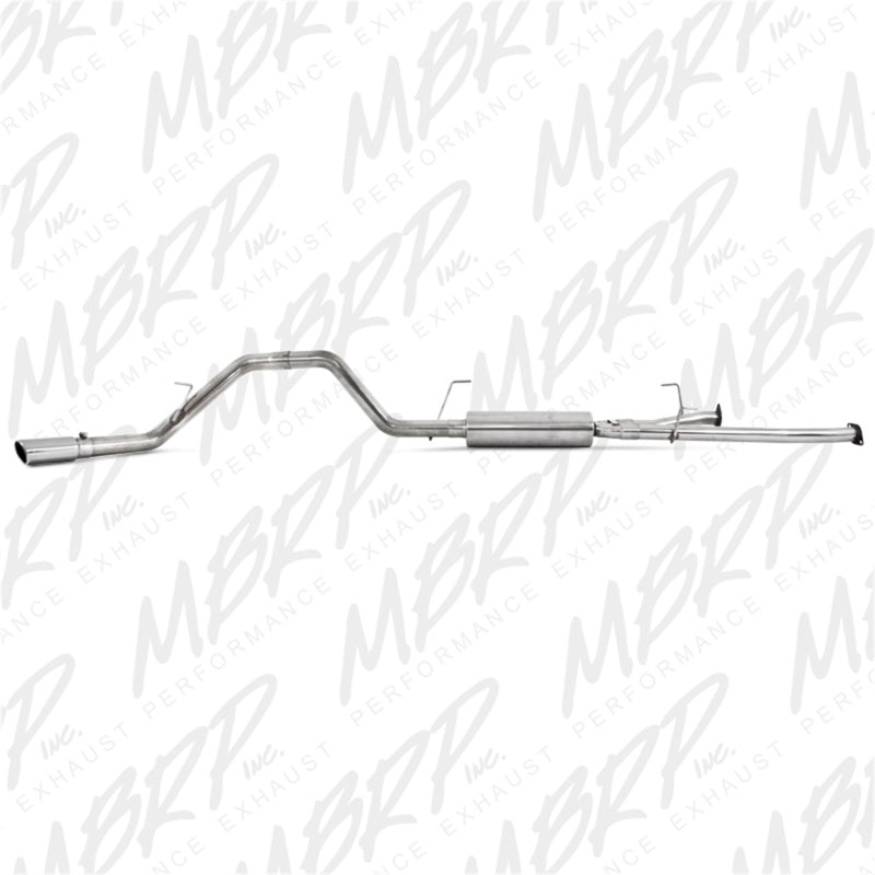 MBRP 3" Cat Back Single Side T409 For 09-21 Toyota Tundra 5.7L EC-Std. & SB/CC-SB S5314409