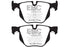 EBC 10-14 BMW X5 3.0 Turbo (35) Redstuff Rear Brake Pads