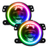 ORACLE Lighting High Performance Dynamic ColorSHIFT 20 W LED Fog Lights for Jeep JK/JL/JT 5846-332
