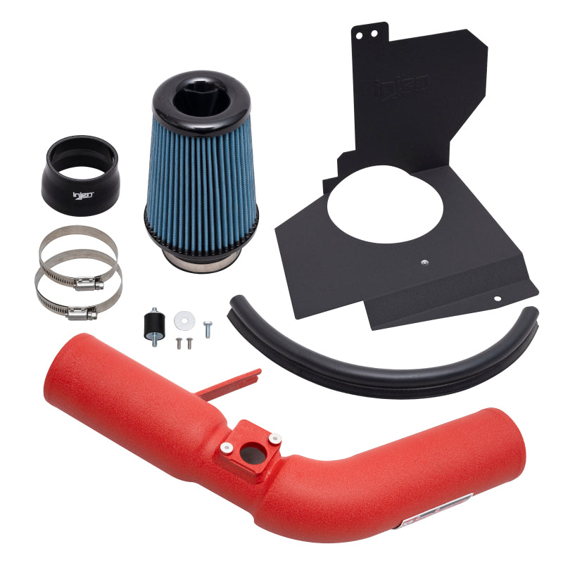 Injen Wrinkle Red SP Short Ram Air Intake System For 18-21 Subaru WRX STI H4-2.5L Turbo - SP1208WR