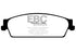 EBC 09-14 Cadillac Escalade 6.0 Hybrid Greenstuff Rear Brake Pads