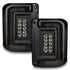 ORACLE Lighting Flush Mount Tinted LED Tail Lights for 07-17 Jeep Wrangler JK 5891-504-T
