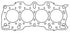 Cometic Honda Hybrid LS/VTEC 81mm 90+ B18 w/ VTEC Head .040 inch MLS Head Gasket