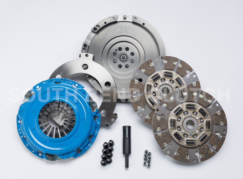 South Bend Clutch 01-09/2005 Chevy 6.6L Duramax LLY-LB7 Street Dual Disc Clutch Kit