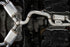 MBRP 15-18 Audi S3 3"Quad Split Rear Exit w/ Carbon Fiber Tips - T304 Stainless Steel S46013CF