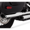 Vance & Hines HD Softail 18-22 Hrtg/Dlx Slash S/OS PCX Slip-On Exhaust
