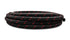 Vibrant -6 AN Two-Tone Black/Red Nylon Braided Flex Hose (10 foot roll)