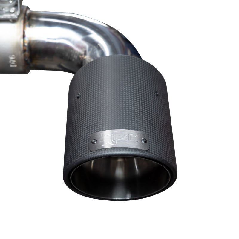 Injen Performance Exhaust w/Carbon Fiber Tips For 20-23 Toyota GR Supra L6-3.0L Turbo - SES2300CF
