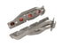 aFe Twisted Steel 11-21 Jeep Grand Cherokee (WK2) 5.7L V8 Headers - Titanium (Ceramic Coated)