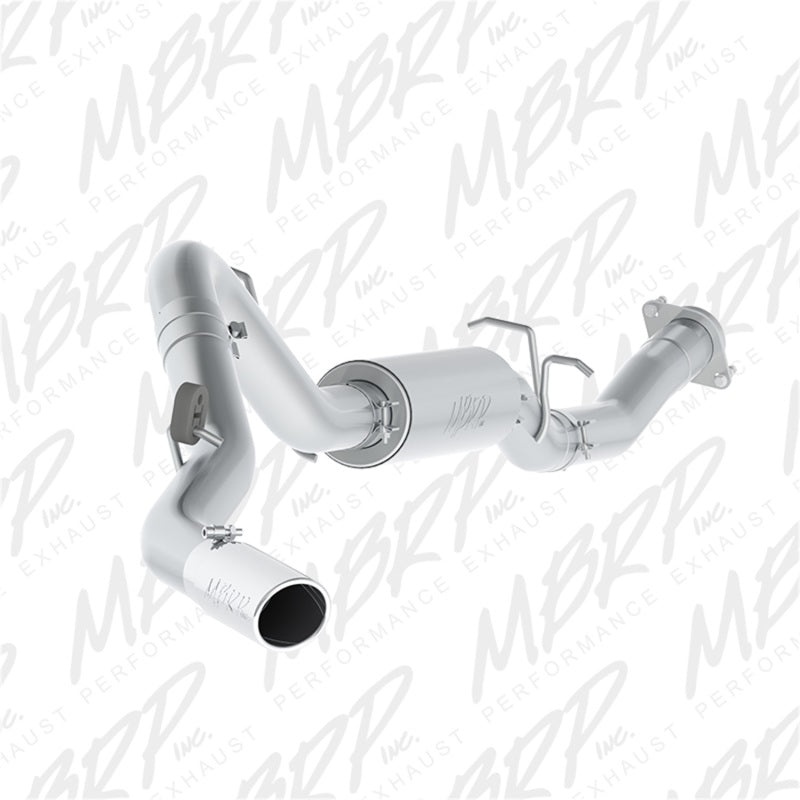 MBRP Single Side 3.5" AL Cat Back Exhaust For 07-10 Chevy/GMC 2500HD PU 6.0L EC/CC V8 S5078AL