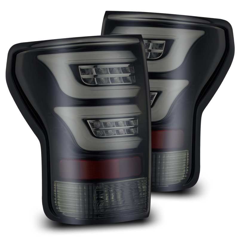 AlphaRex PRO-Series LED Tail Lights Jet Black for 07-13 Toyota Tundra 670010