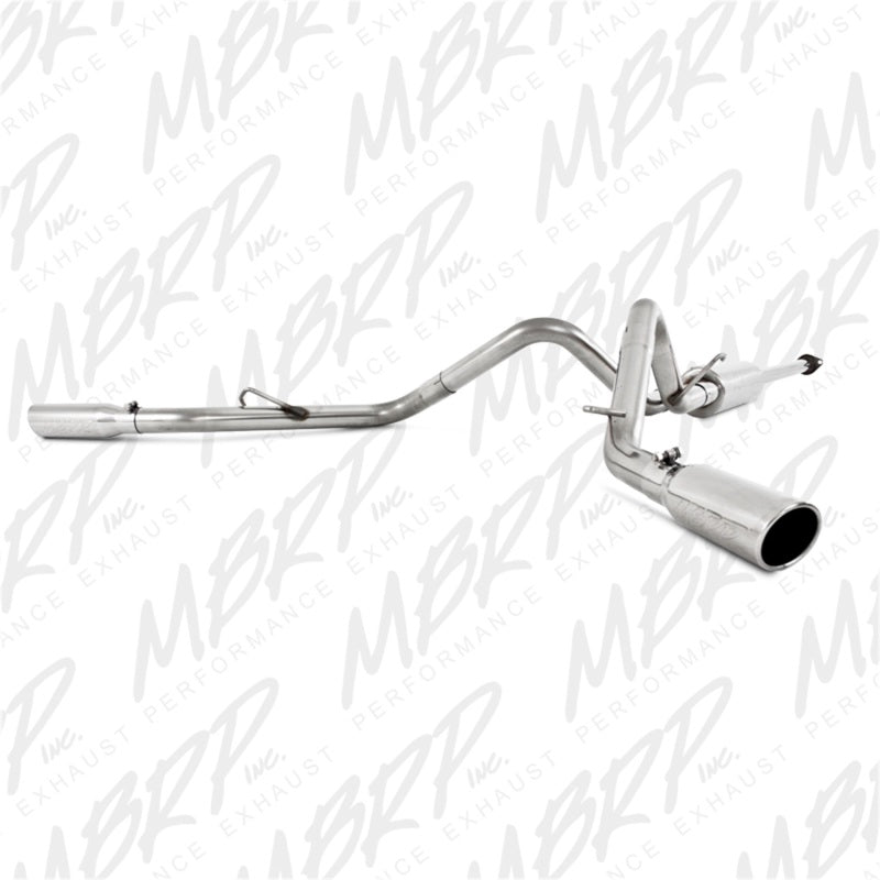 MBRP 2.5"Dual Split Side T409 Cat Back Exhaust For 05-15Toyota Tacoma 4.0L EC/CC - S5328409