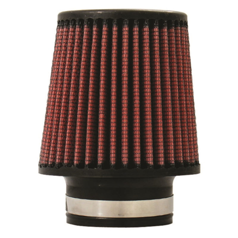 Injen High Performance 8-Layer Oiled Cotton Gauze Air Filter - 2.75 Black Filter 40 Pleat X-1010-BR