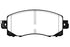 EBC 2018+ Subaru Crosstrek Greenstuff Front Brake Pads