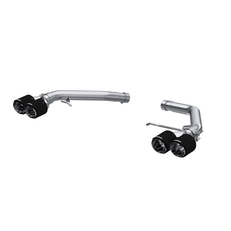 MBRP 2.5"Axle Back T304 SS Dual Rear Exit w/Quad CF Tips For 14-17 Audi SQ5 3.0T - S56033CF