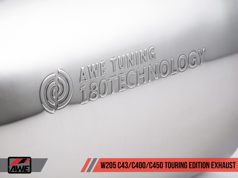 AWE Tuning Touring Edition Exhaust for Mercedes-Benz W205 C450 AMG / C400 3015-31012