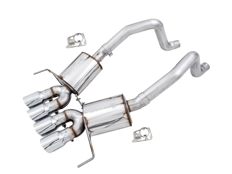 AWE Tuning Touring Edition Axle-Back Exhaust w/Chrome Tips for Chevy Corvette C7 Z06/ZR1 3015-42133