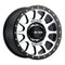 Method MR305 NV 17x8.5 0mm Offset 8x6.5 130.81mm CB Machined/Black Street Loc Wheel