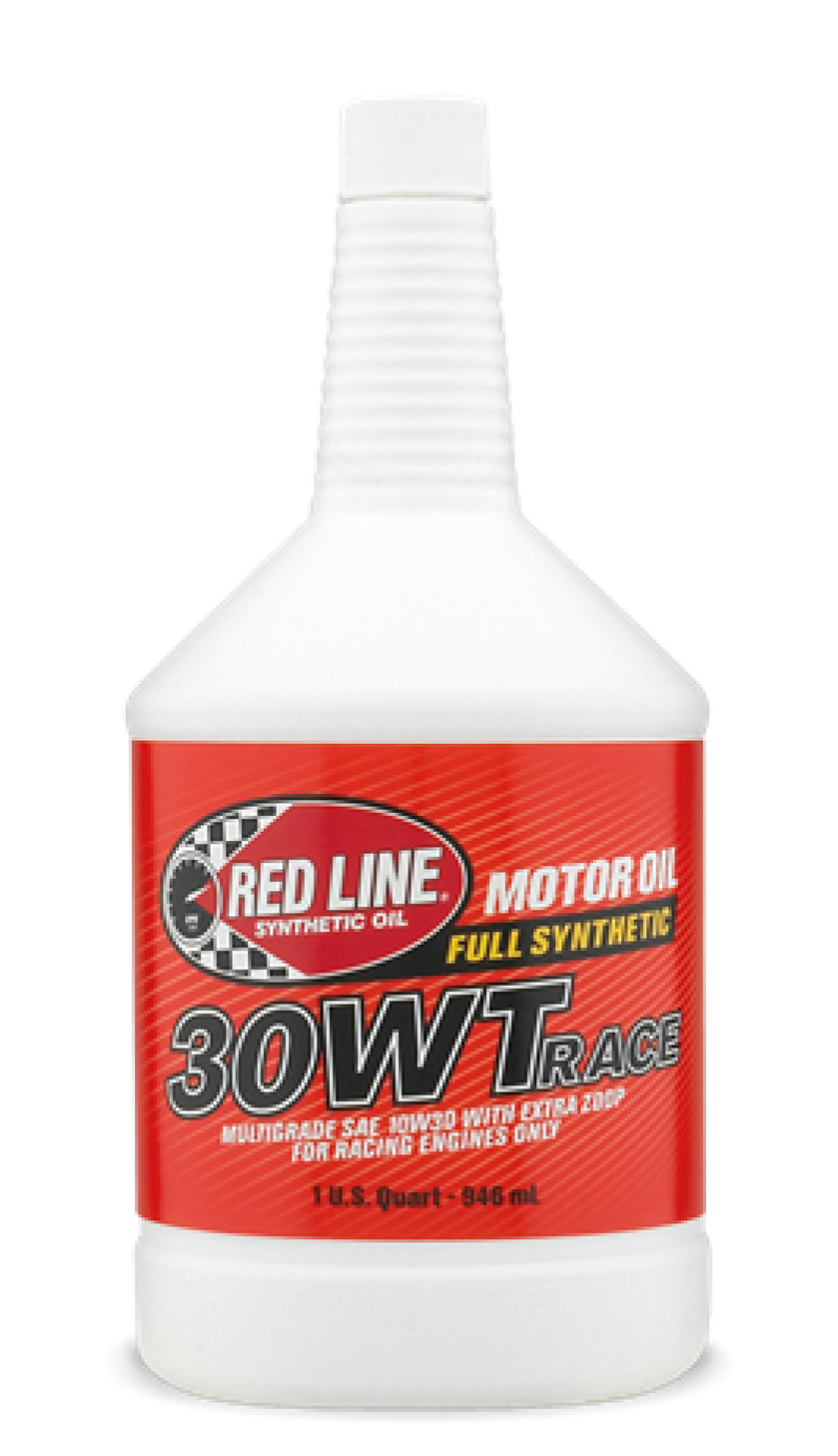 Red Line 30WT Full Synthetic Racing Oil - 10W30 (Set of 12 x 1 Qt. Bottle) 10304