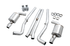 AWE Tuning Non-Resonated Touring Edition Exhaust Silver Tips for Dodge Charger 6.4L/6.2L SC 3020-32056