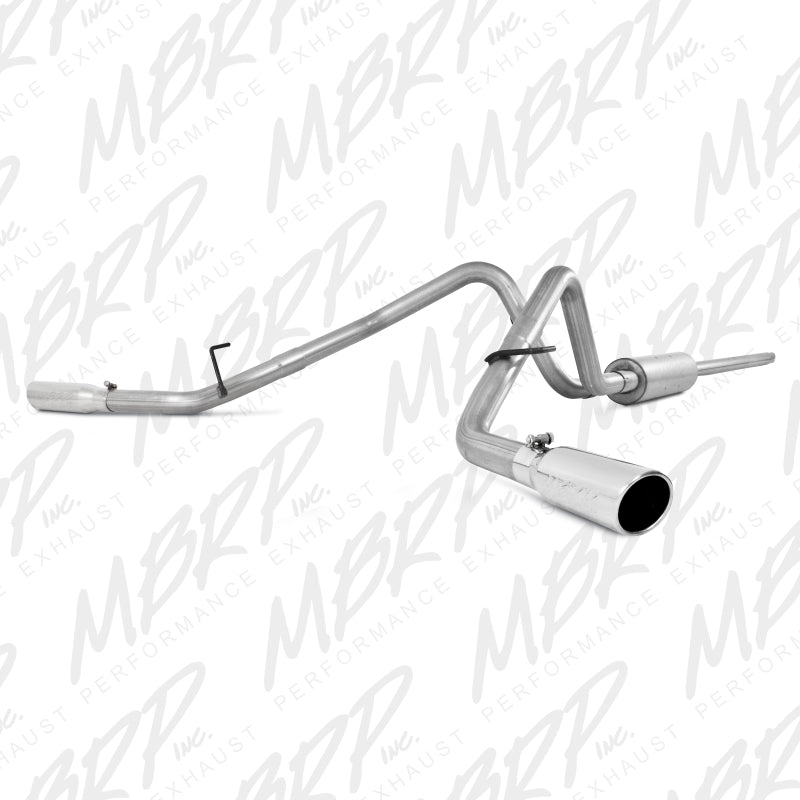 MBRP 2.5" Cat Back AL Dual Split Side For 04-08 Ford F150 4.6/5.4L EC/CC-SB S5204AL