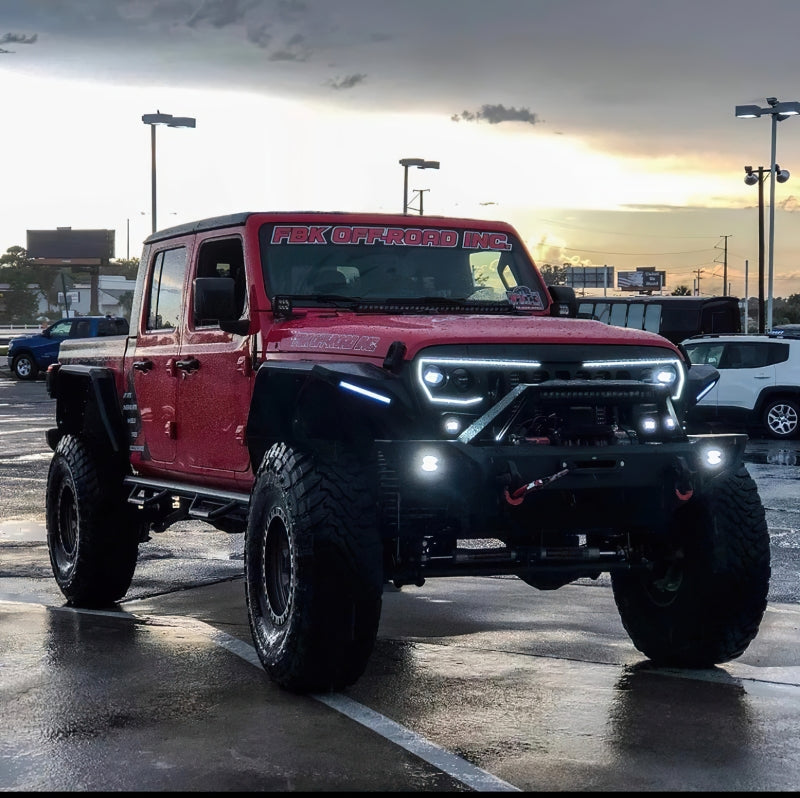 ORACLE Lighting VECTOR PRO-Series Full LED Grill for Jeep Wrangler JL/JT 5837-PRO