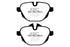EBC 14+ BMW i8 1.5 Turbo/Electric Yellowstuff Rear Brake Pads