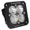 Baja Designs Squadron Sport Black Flush Mount LED Light Pod, Driving/Combo Pattern, Clear 551003