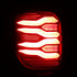 AlphaRex LUXX LED Taillights Black/Red for 10-21 Toyota 4Runner 690050