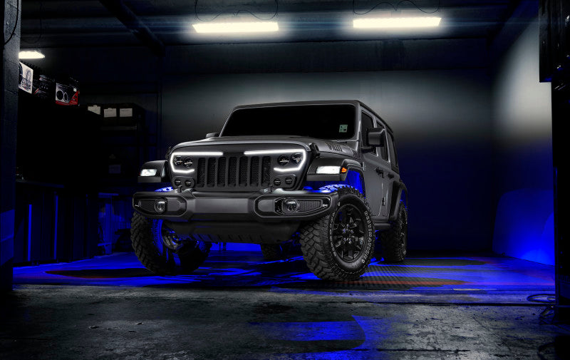 ORACLE Lighting VECTOR PRO-Series Full LED Grill for Jeep Wrangler JL/JT 5837-PRO