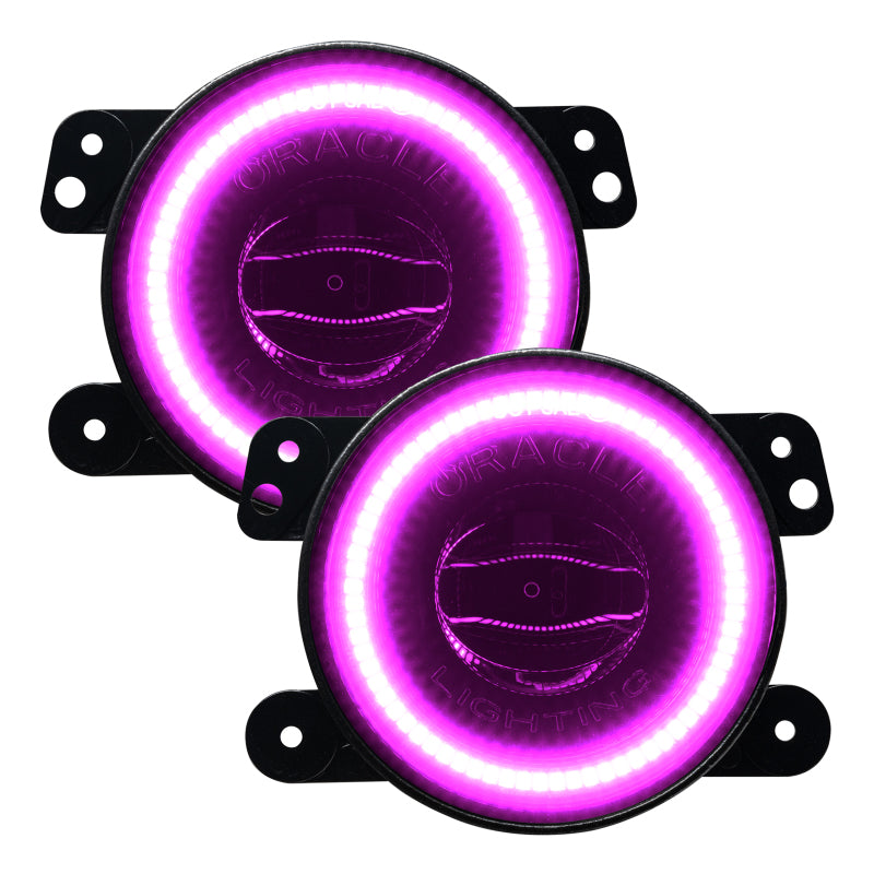 ORACLE Lighting High Performance Dynamic ColorSHIFT 20 W LED Fog Lights for Jeep JK/JL/JT 5846-332