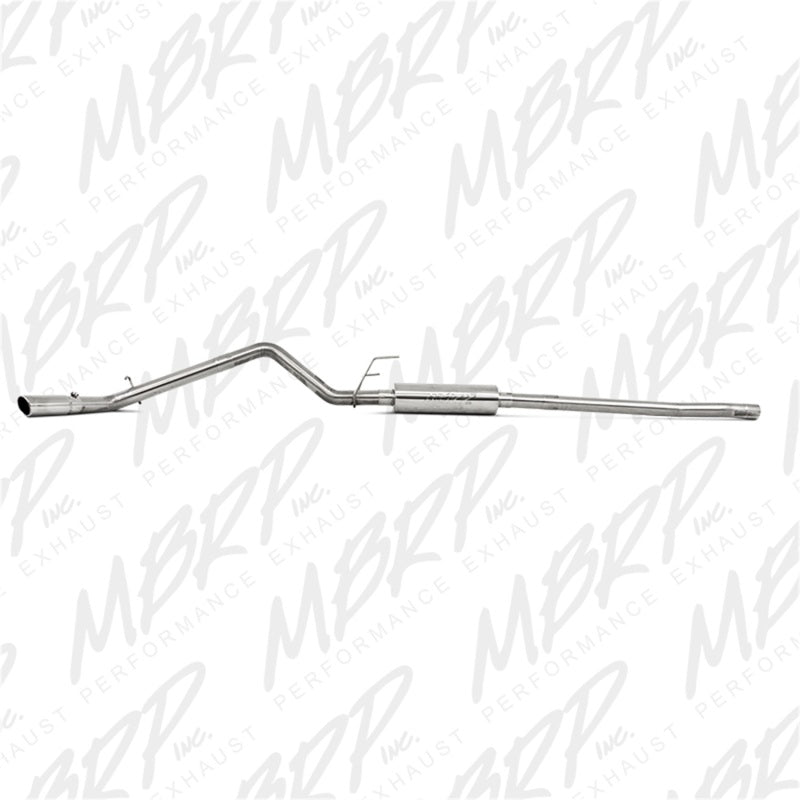 MBRP 3" Cat Back Single, 06-08 Ram Hemi 1500 Mega Cab 5.7L / 03-13 Ram Hemi 2500/3500 5.7L S5148409