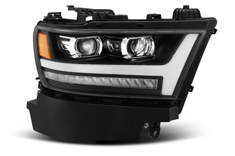 AlphaRex PRO-Series Projector Headlight Plank Style Black for 19-20 Ram 1500HD 880515