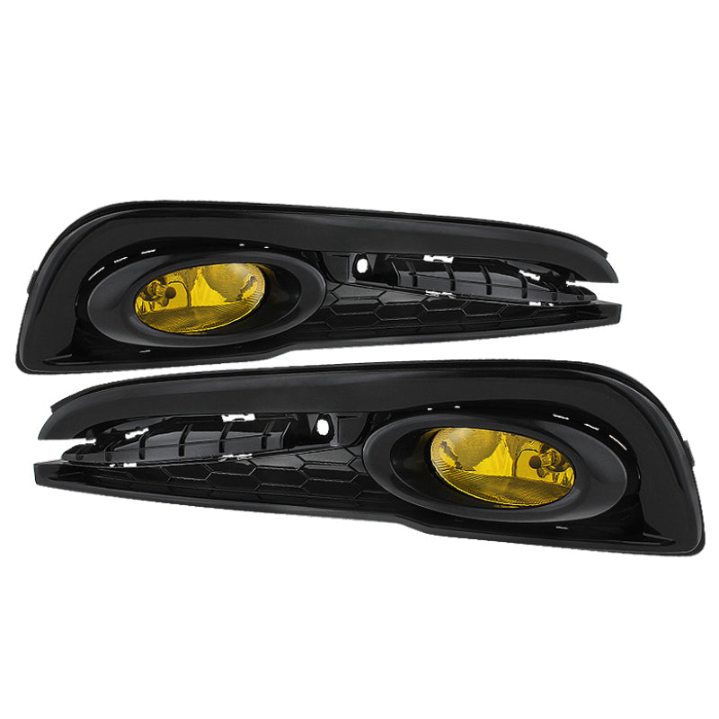 Spyder Honda Civic 2013-2014 4dr OEM Fog Light W/Switch Yellow FL-HC2013-4D-Y