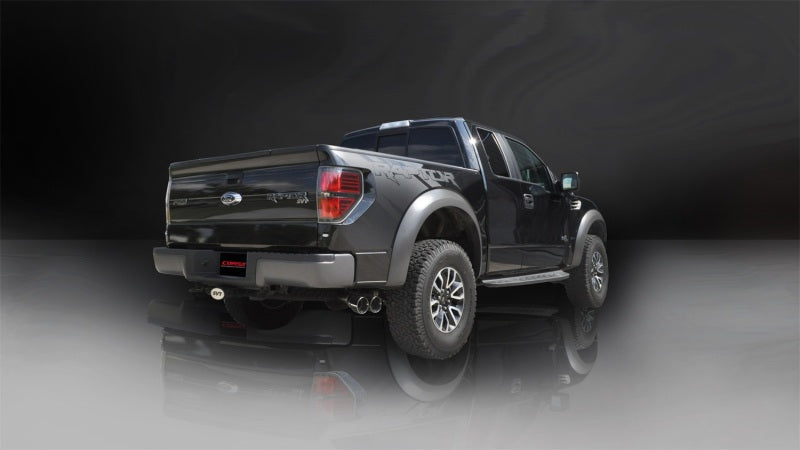 Corsa 11-14 Ford F-150 Raptor 6.2L V8 144in Wheelbase Xtreme Cat-Back Resonator Delete Kit Exhaust