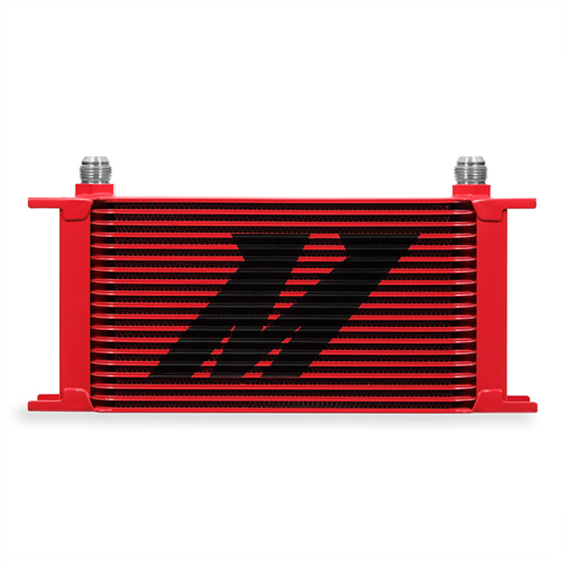 Mishimoto Universal 19 Row Oil Cooler - Red